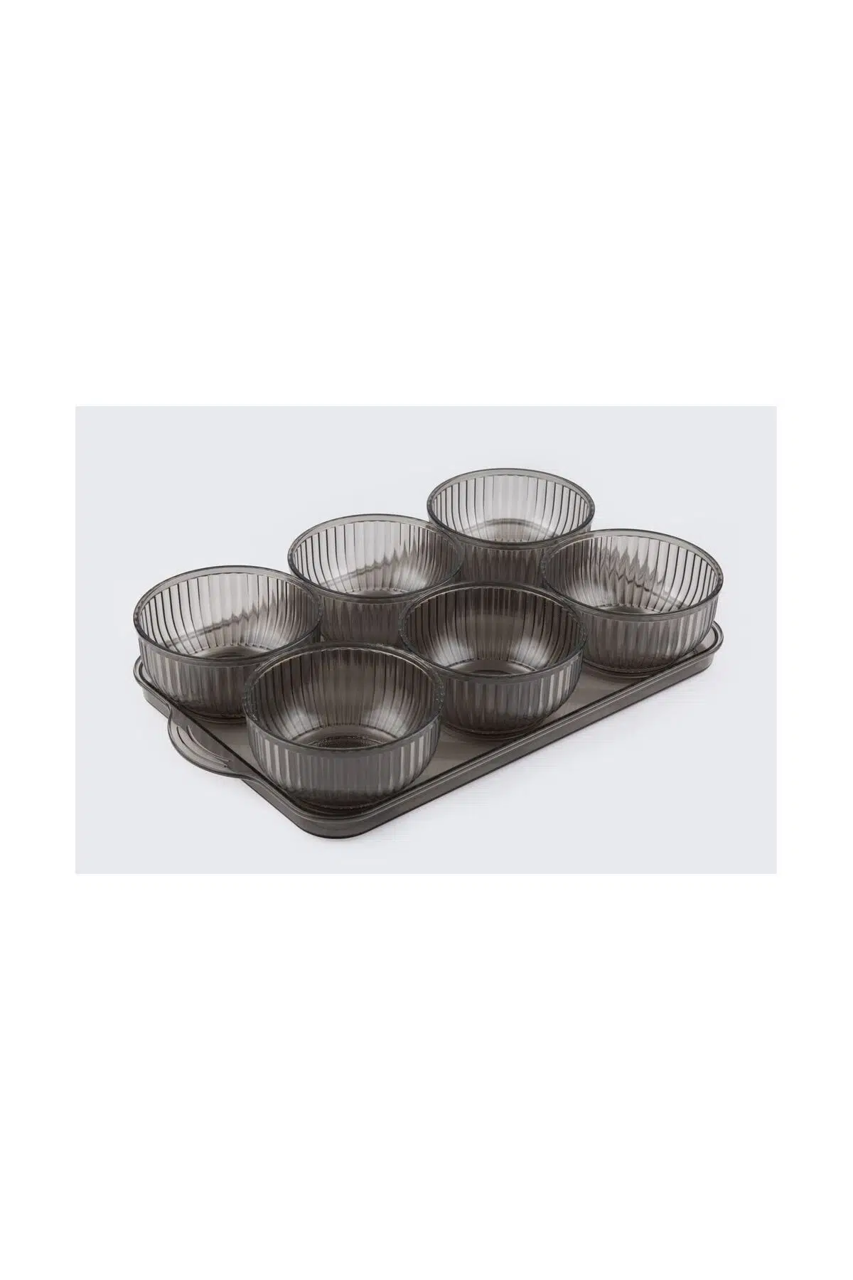 7 Parça Mika Çerezlik Kase ve Sunum Tepsisi Çerez Kasesi Çerez Sunum Tepsisi ve Kap