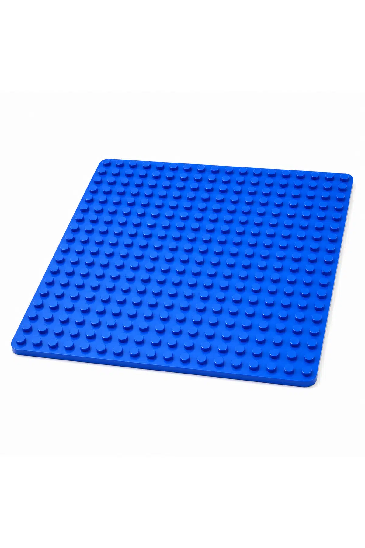 Dublo Büyük Blok Oyun Mavi Zemin Plakası 25x25 cm Yapı Blok Tabanı- Mavi Yapım Plakası 10460