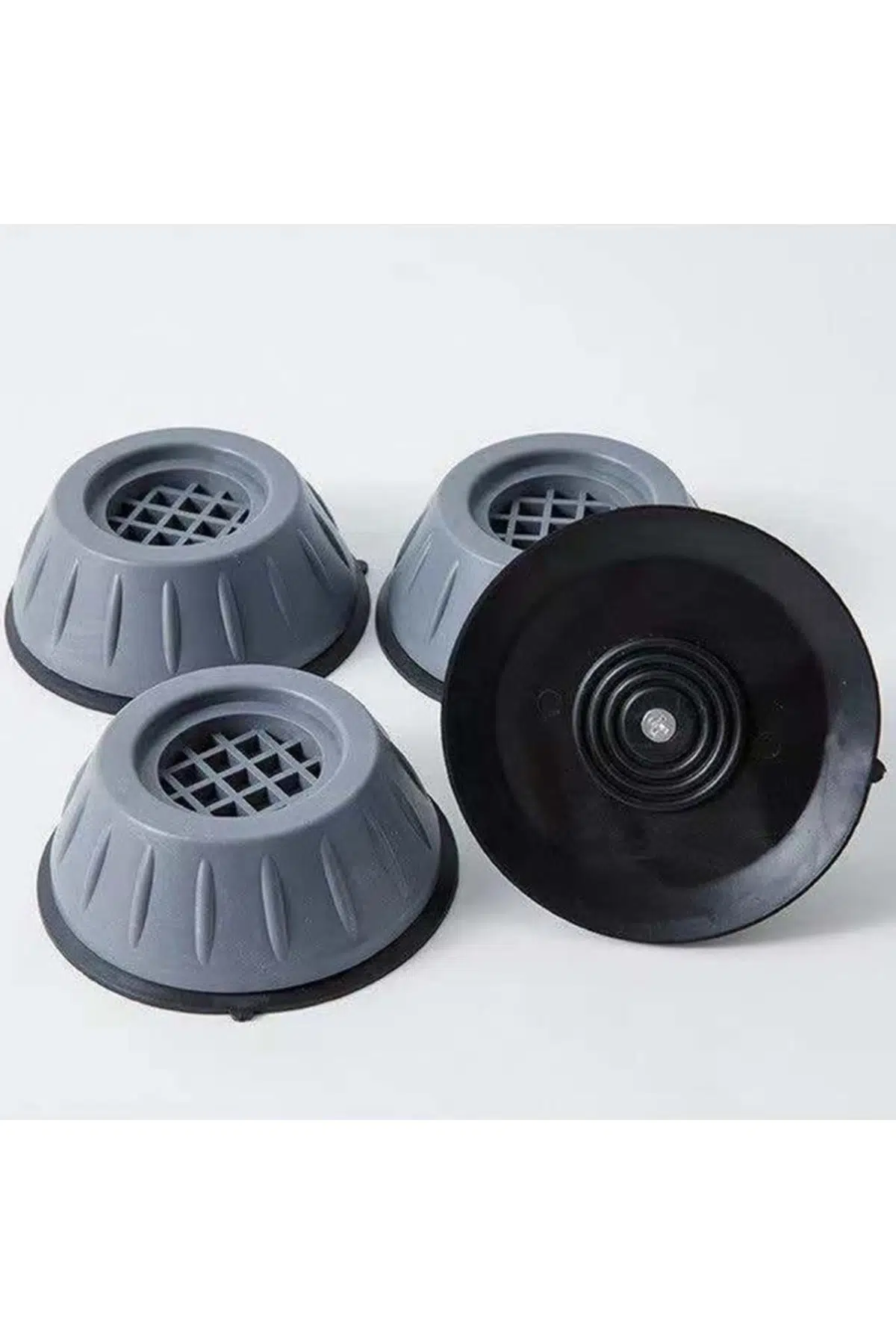 Gürültü Engelleyici Ve Kaymaz Titreşim Önleyici Kauçuk Ayak Pedleri Çamaşır Makinesi Stoper