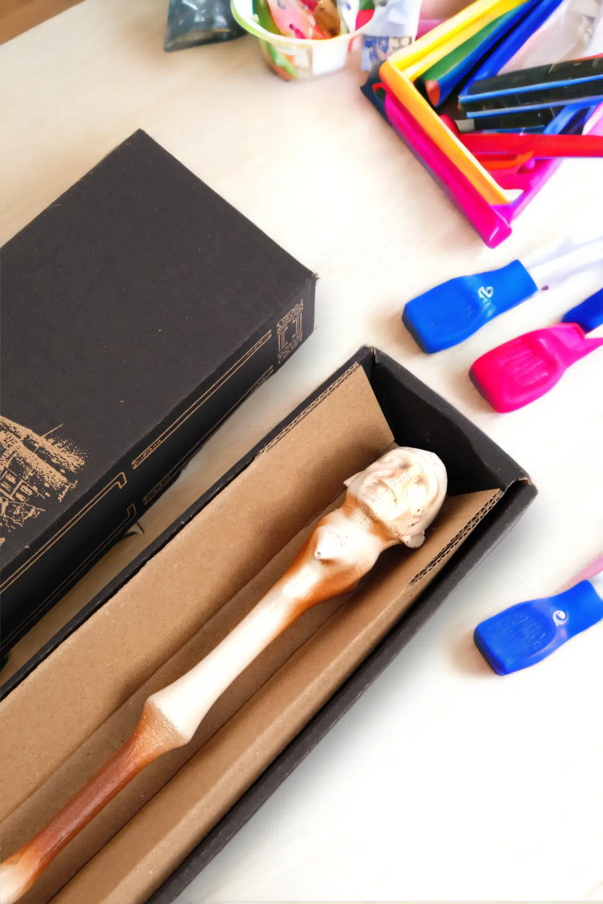 Harry Potter Başlı Voldemort Asa 33 Cm Voldemort Asası Başlı