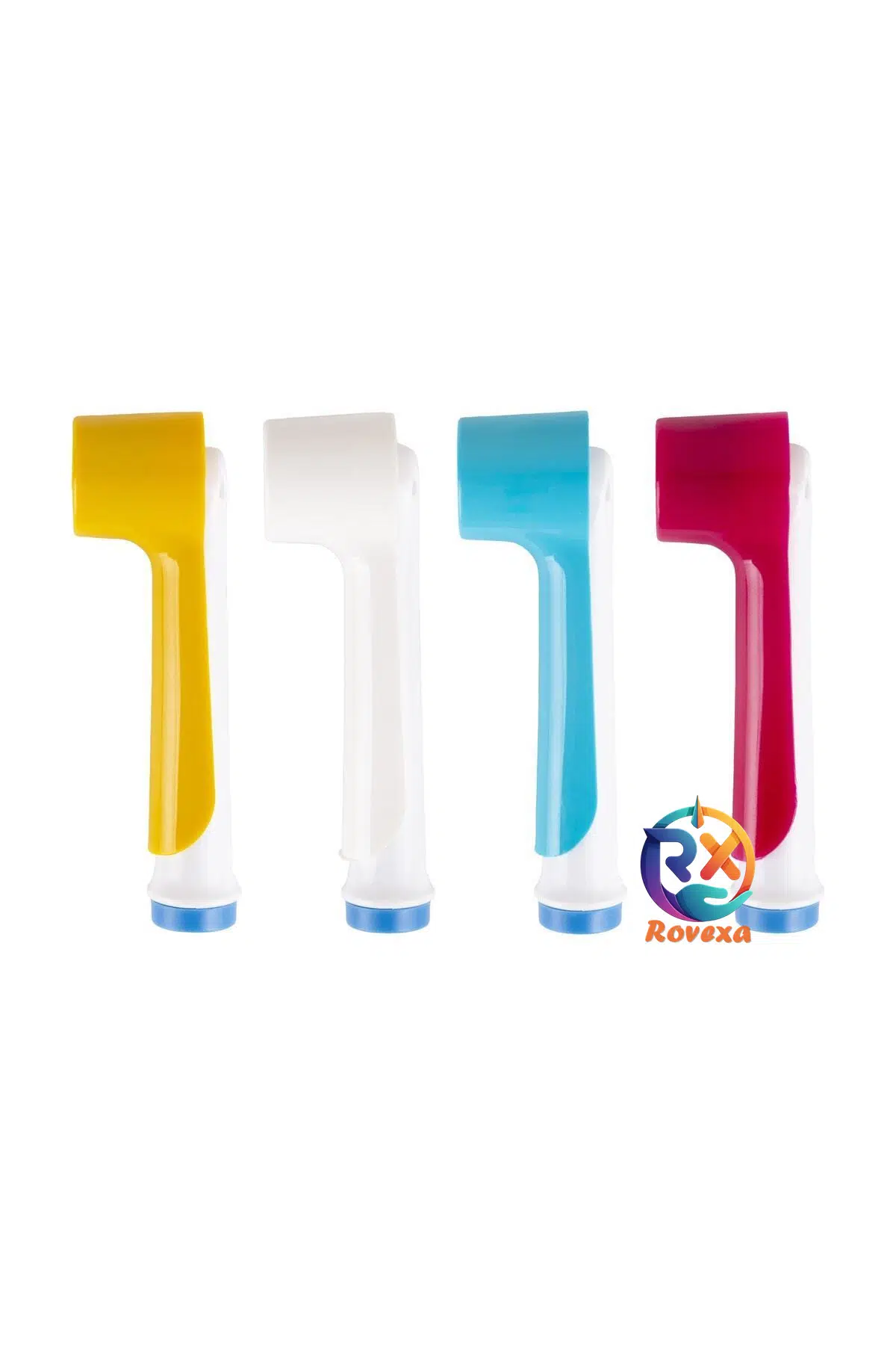 Şarjlı Ve Pilli Diş Fırçaları Için Uyumlu Renkli 4 Adet Kapak S-o-t-p