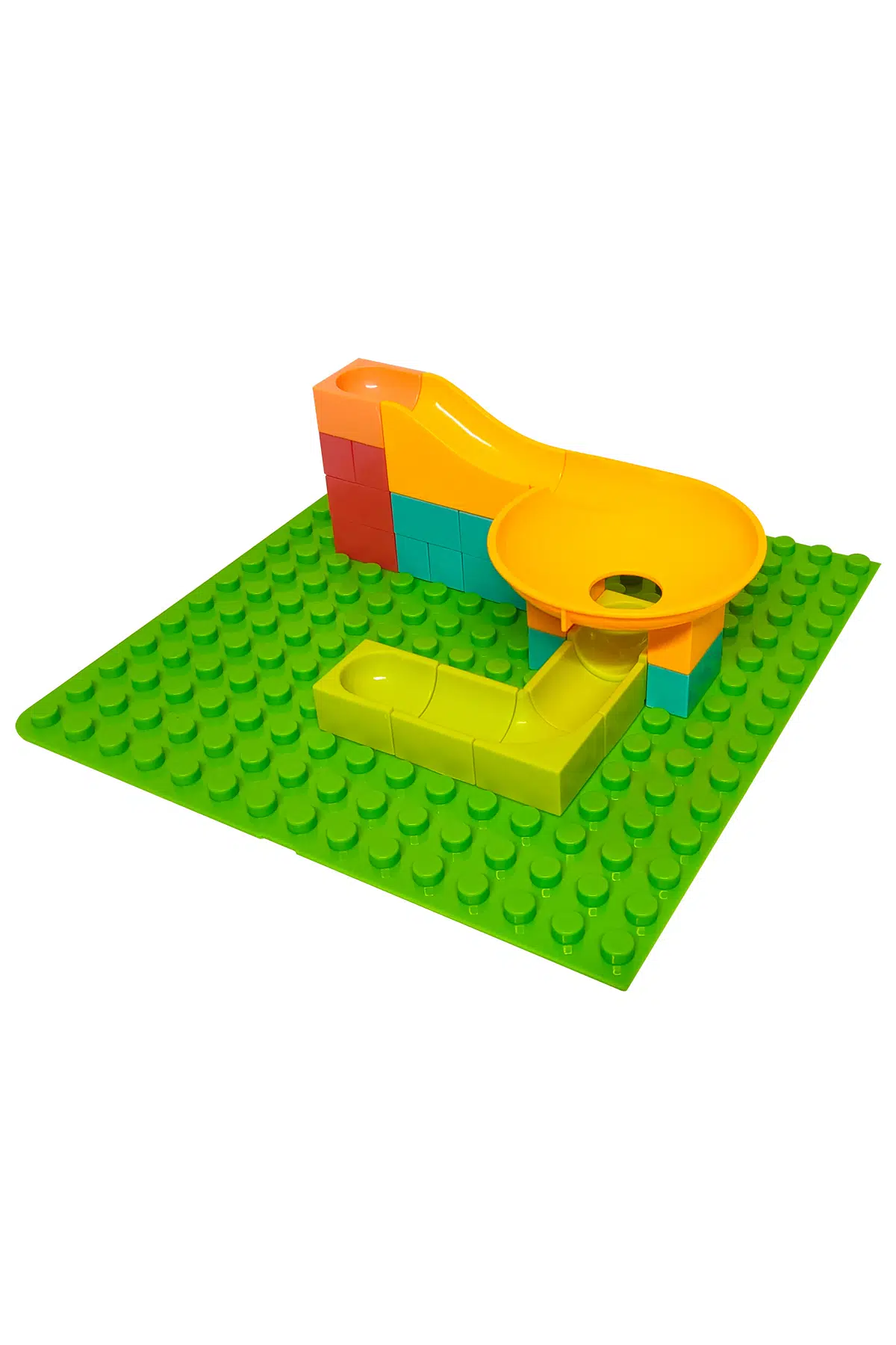 Yapı Oyuncakduplo Blok Uyumlu YEŞIL Zemin 24,5x24,5 Cm